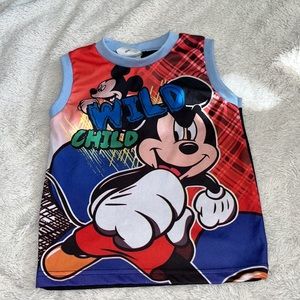 Disney Mickey Mouse jersey tank top